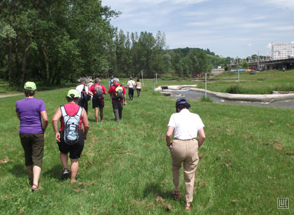 randonneurs &agrave; Vichy